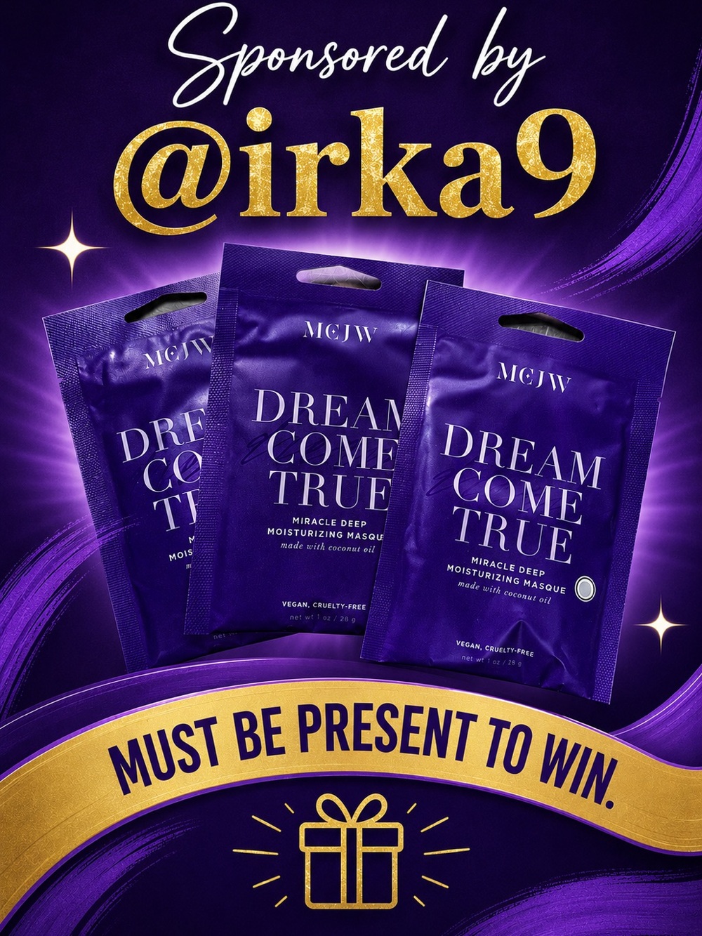 SPONSORED BY @irka9 - MCJW Miracle Deep Moisturizing Masque - 1 pc